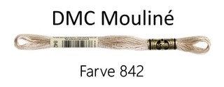 DMC Mouline Amagergarn farve 842